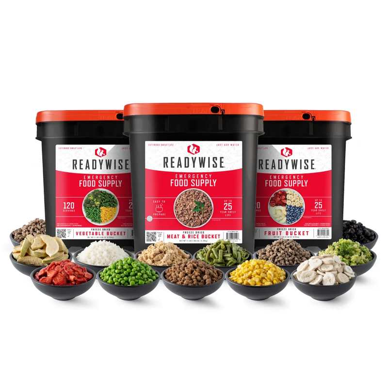 ReadyWise Meat, Veggie, and Fruit Bundle