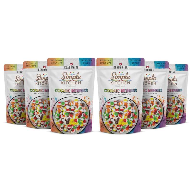 ReadyWise Cosmic Berries - Freeze-Dried Candy Bites | ReadyWise