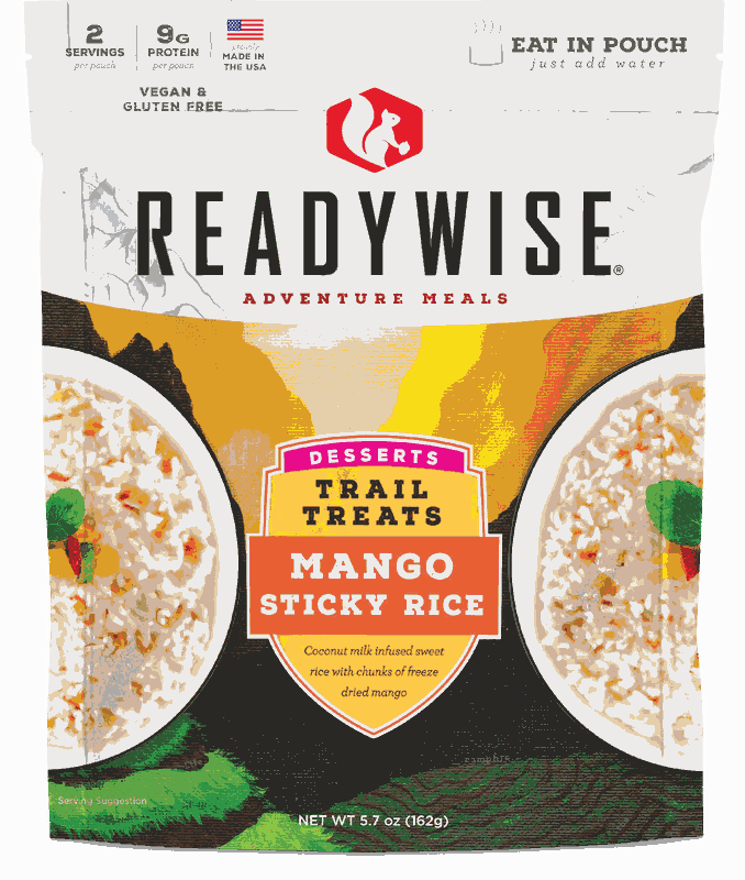 ReadyWise Trail Treats Mango Sticky Rice