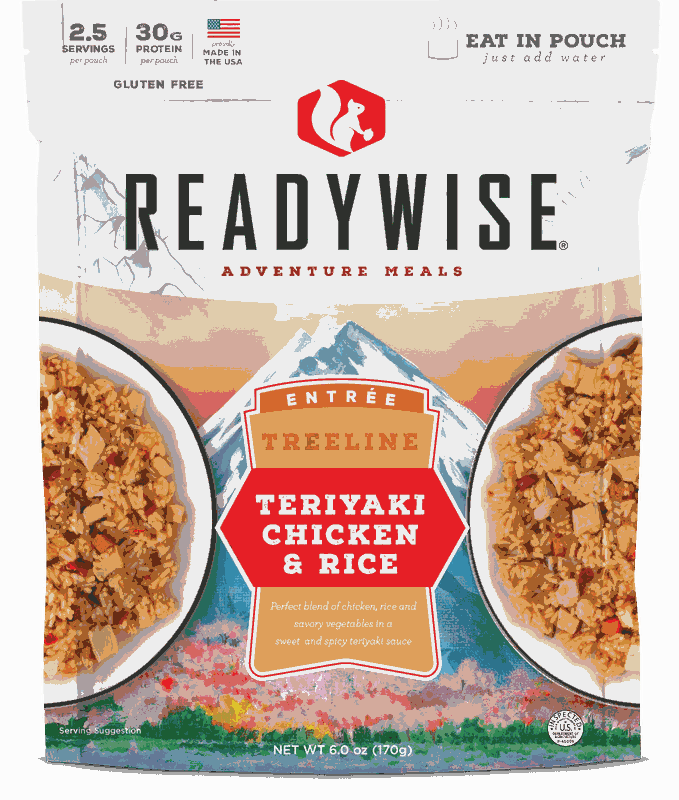 ReadyWise Treeline Teriyaki Chicken & Rice