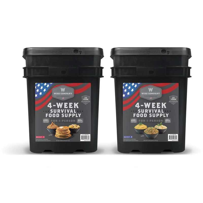 ReadyWise WFS 4-Week Patriot Emergency Food Supply | Over 2,200 Calories/Day
