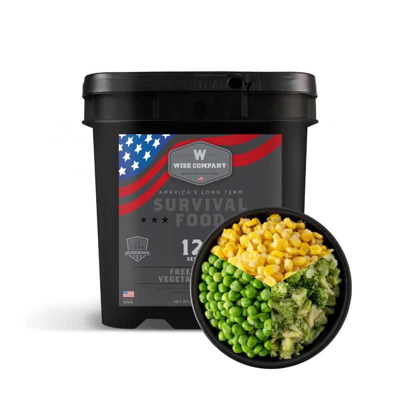 ReadyWise 120 Serving Freeze Dried Vegetable Bucket · ws01-006