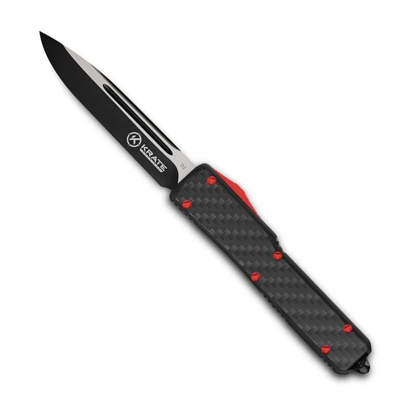 Krate Tactical Carbon Fiber OTF Knife
