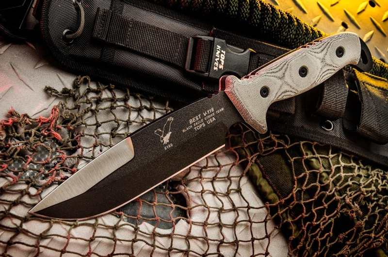 TOPS Knives B.E.S.T. Black Eagle Strike Team