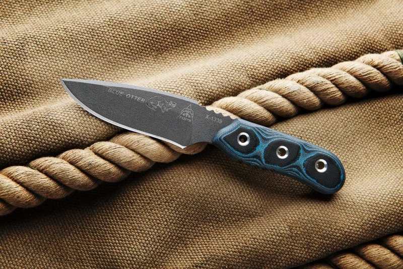 TOPS Knives Blue Otter