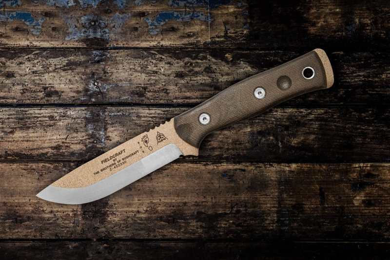 TOPS Knives Fieldcraft by Brothers of Bushcraft Coyote Tan