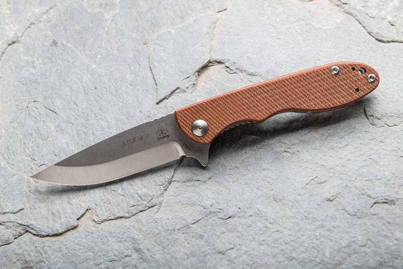 TOPS Knives Mini Scandi Folder 4.0