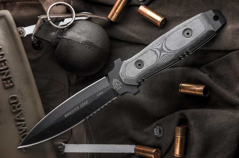 TOPS Knives Ranger's Edge Micarta