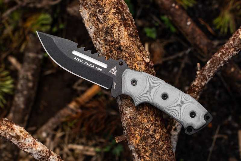 TOPS Knives Steel Eagle 105C