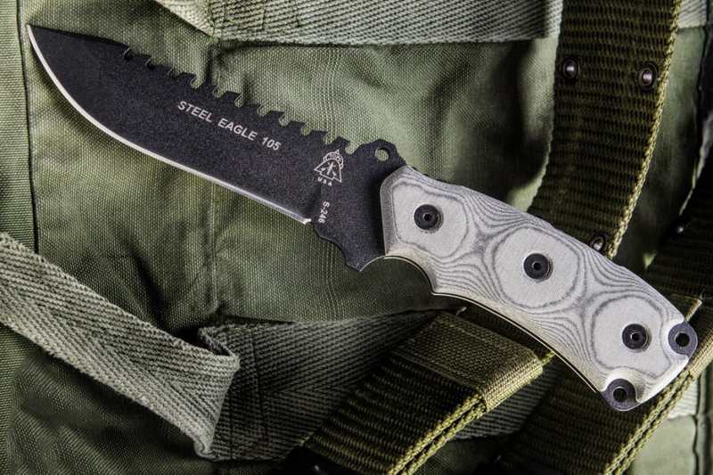 TOPS Knives Steel Eagle 105
