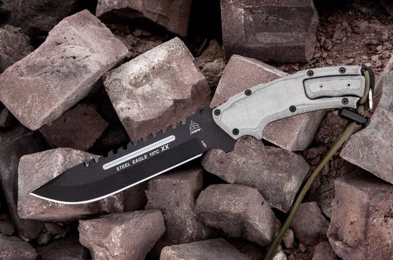 TOPS Knives Steel Eagle 107C XX
