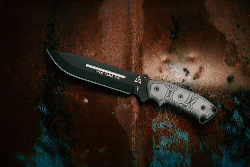 TOPS Knives Steel Eagle 107E