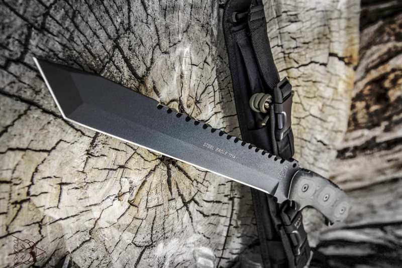 TOPS Knives Steel Eagle 111A Tanto Point