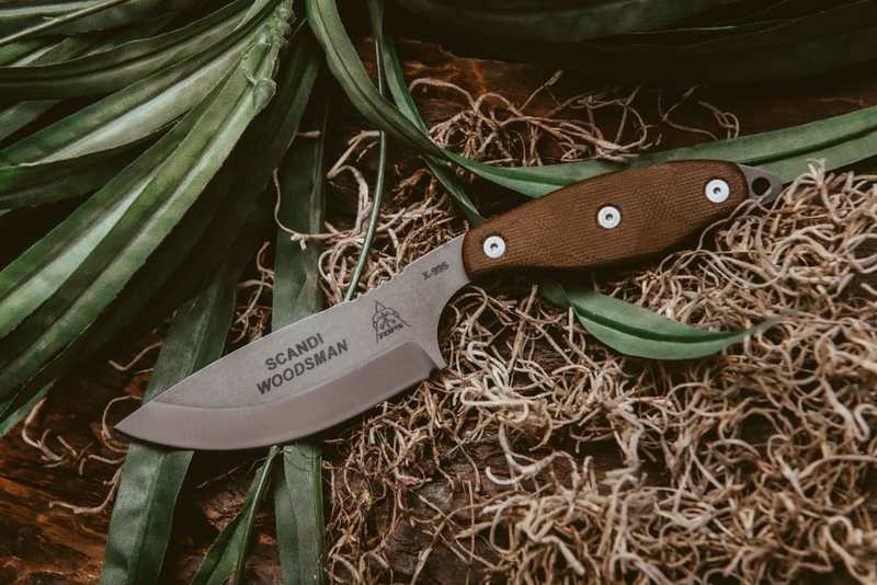 TOPS Knives Scandi Woodsman