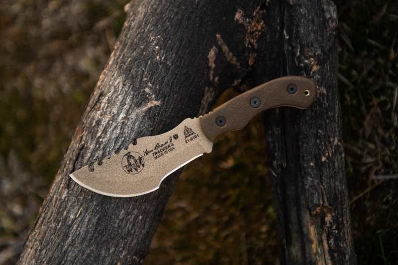 TOPS Knives Tom Brown Tracker #4 Coyote Tan