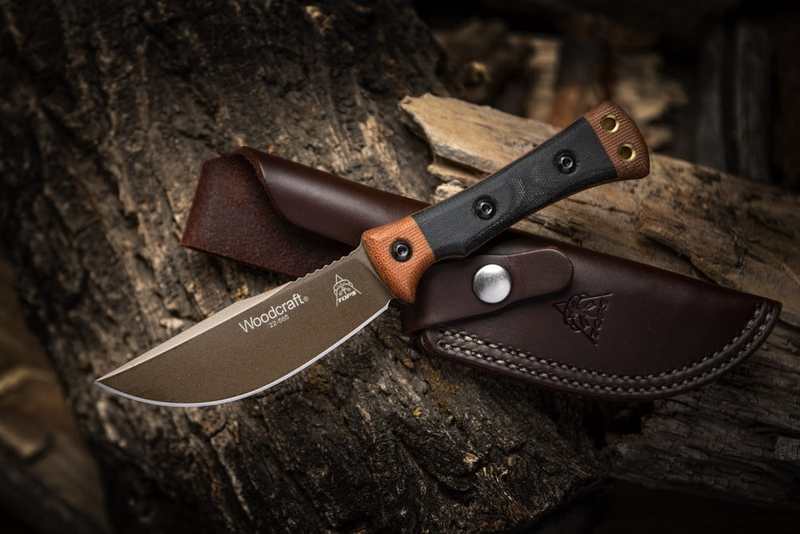 TOPS Knives Woodcraft