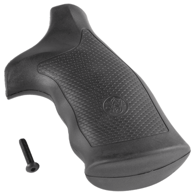 Target Style Rubber Round To Square Conversion Grips For N-Frame Revolvers