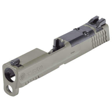 M&P9 Shield OR Shield Plus OD Green Optic Ready Slide For 3.1in Barrel