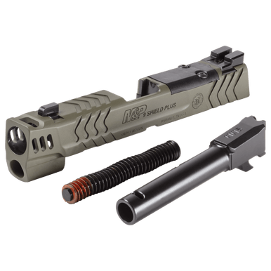 M&P9 Shield OR Shield Plus OD Green Carry Comp Slide Kit