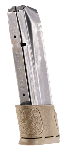 M&P Full Size Magazine 45 Auto Brown Base Plate 14rd