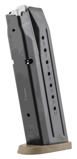 M&P Full Size Magazine 9mm Brown Base Plate 17rd